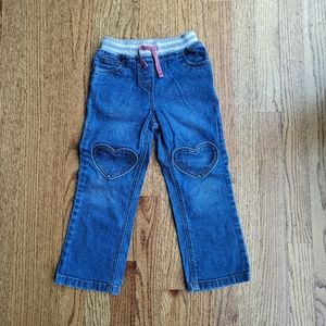 Mini Boden Heart Pocket Jeans